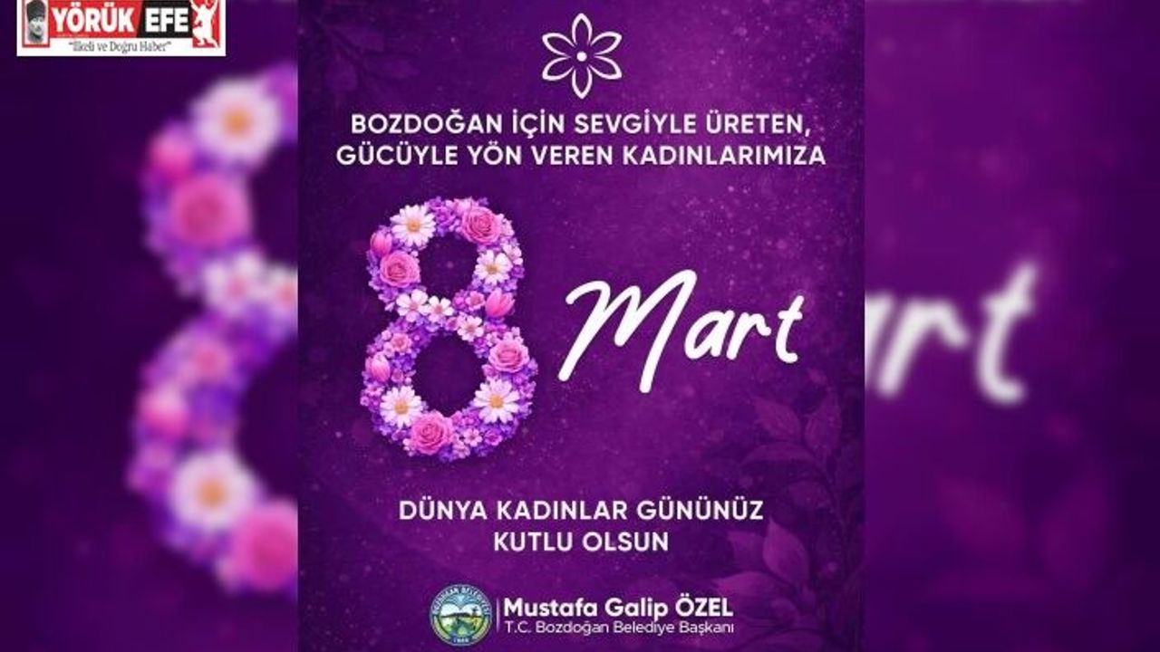 Başkan Özel’den 8 Dünya Mart Kadınlar Günü mesajı