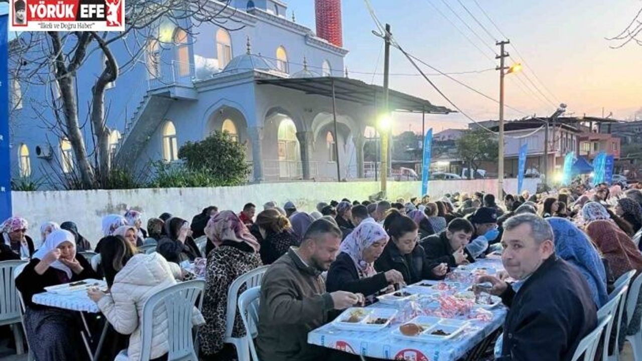 Binlerce Aydınlı Büyükşehir’in iftar sofrasında bir araya geldi