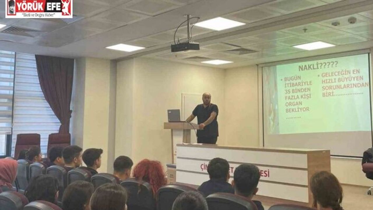 Çine’de sağlık personeline organ bağışı eğitimi