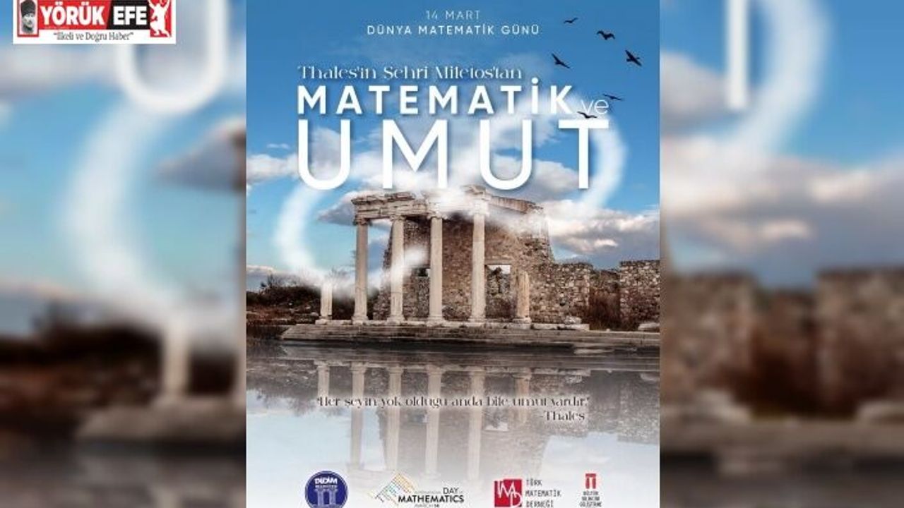 Didim Belediyesi Uluslararası Matematik Günü etkinliğine ev sahipliği yapıyor