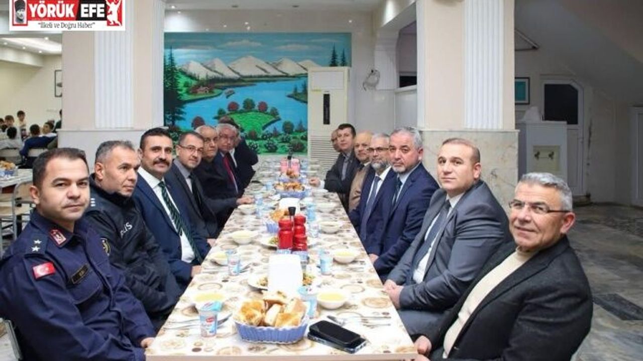 Köşk’te Hafızlık Kursu öğrencileri iftar sofrasında buluştu