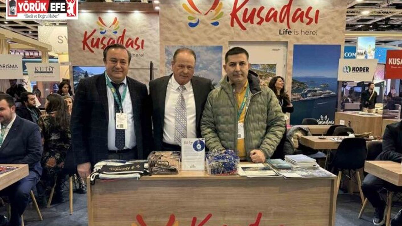 Kuşadası Belediyesi ITB Berlin Fuarı’nda yerini aldı