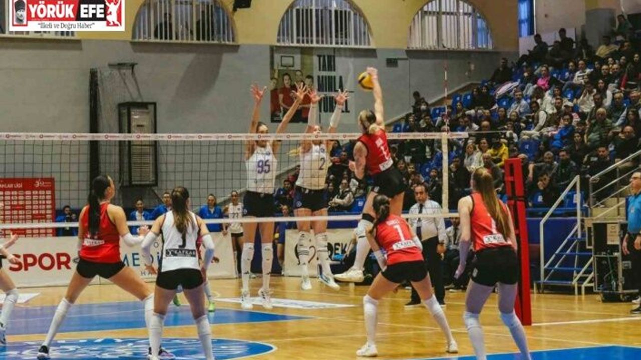 Sultanlar Ligi: Aydın Büyükşehir Belediyespor: 2 - Beşiktaş: 3