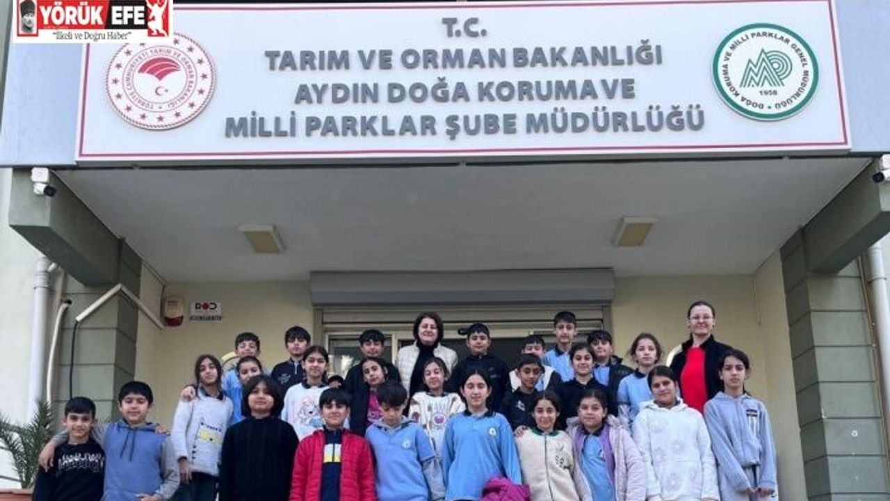 Yaban hayatını eğitim merkezinde öğrendiler