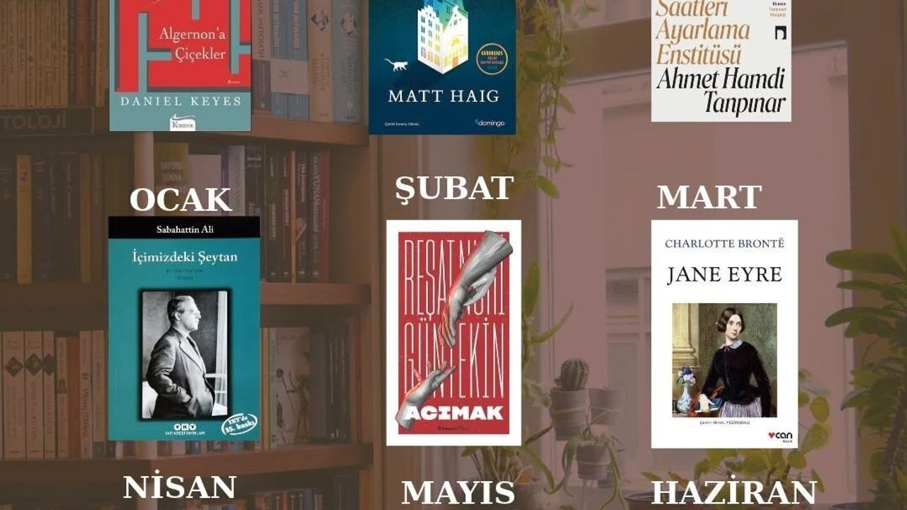 Aydın'da kitap kulübünün yeni okuma listesi belli oldu