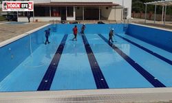 Kuyucak’ta yüzme havuzları yaz sezonuna hazırlanıyor