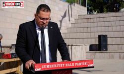 CHP Kuyucak İlçe başkanı görevden alındığını duyurdu