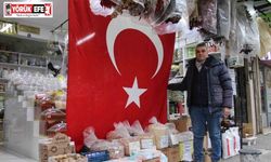 Aydınlı esnaftan ’5 metrelik’ bayrak tepkisi