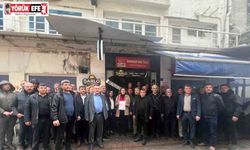 Aydınlı 50 muhtardan CHP’ye siyah çelenk