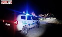 Bataklığa saplanan hayvan kurtarıldı