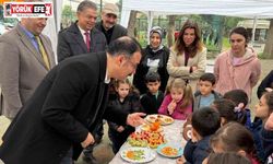 Sultanhisarlı öğrencilere sağlıklı beslenme anlatıldı