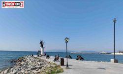 Kuşadası, Mart ayında yazı yaşadı