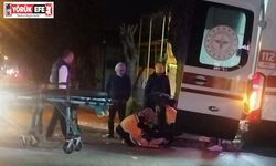 Motosikletler kafa kafaya çarpıştı: 1 yaralı