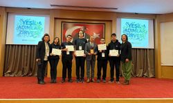 Aydın Lisesi'nden Yeşil Adımlar Zirvesi'nde başarılı temsil
