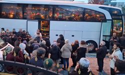 Aydınlı umreciler dualarla uğurlandı