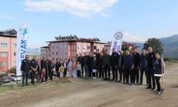 Bozdoğan'da fidan dikimi