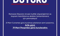 Didim Belediyesi'nden bayram öncesi pazar düzenlemesi