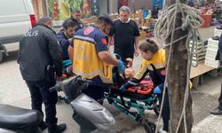 Ekipler yaşlı kadını kurtarmak için seferber oldu