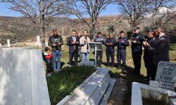 Karacasulu Şehit Kirez mezarı başında anıldı