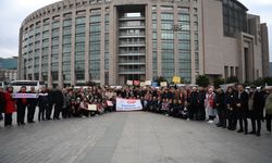 BAŞKAN ÖMER GÜNEL’E ÇAĞLAYAN ADLİYESİ ÖNÜNDE GÜÇLÜ DESTEK