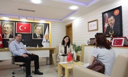 AK Parti'li  Sarıbaş, Efeler’de vatandaşlarla bir araya geldi