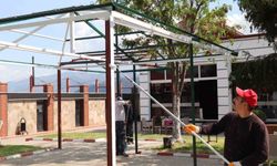 Bozdoğan'da sosyal alanlarda düzenleme çalışmaları devam ediyor