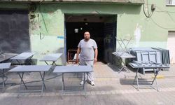 Cemiyetlerin vazgeçilmezi demir masalar sezona hazırlanıyor