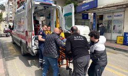 Motosiklet ve otomobil çarpıştı: 1 yaralı