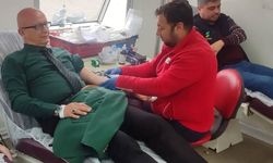 Yenipazar İlçe Milli Eğitim'den kan bağışına destek