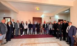 MHP İlçe Başkanı Taşdemir, Kaymakam Keklik ile görüştü