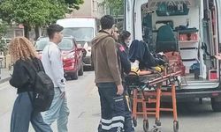 Ticari araç ile motosiklet çarpıştı: 1 yaralı