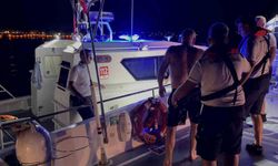 Didim açıklarında alabora olan teknedeki 2 kişi kurtarıldı