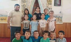 Koçarlı'da öğrenciler camide buluştu