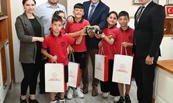 Koçarlı'nın 'Neşe Robot'u Türkiye üçüncüsü oldu
