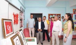Köşklü öğrenciler eserlerini sergiledi