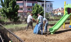 Nazilli'de çocuk oyun ve spor alanları bakıma alındı