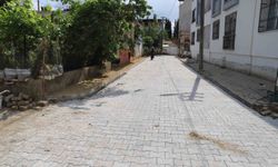 Nazilli'de yol çalışmaları sürüyor