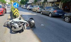 Otomobil ile motosiklet çarpıştı: 1 yaralı