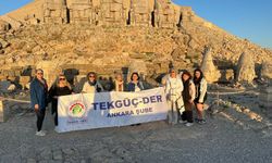TEKGÜÇDER Üyeleri Nemrut Dağı Zirvesinde Tarihle Buluştu