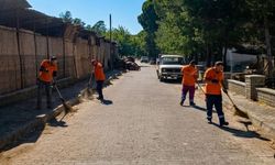 EFELER'DE TEMİZLİK SEFERBERLİĞİ"MAHALLELER KÖŞE BUCAK TEMİZLENİYOR"