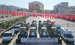 Aydın Büyükşehir Belediyesi filosuna 22 yeni araç takviyesi