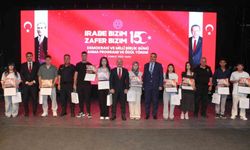 Aydın'da 15 Temmuz temalı yarışmaların Türkiye ödül töreni gerçekleştirildi