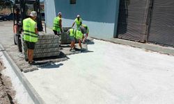 Germencik'te üstyapı çalışmaları başladı