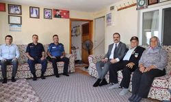 Kaymakam Battal, şehit ailesi ve gaziyi yalnız bırakmadı