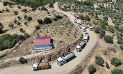 Yenipazar'da Mestanlar yolu genişliyor, asfalt çalışmaları sürüyor