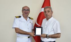 Didim Garnizon Komutanı Erkut Arslan'dan Didim Ticaret Odası'na Veda Ziyareti