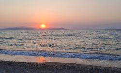 Kuşadası'nın İncisi Güzelçamlı'da Büyüleyici Gün Batımı Şöleni