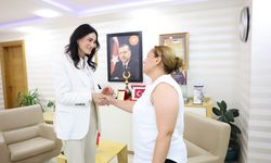 AK PARTİLİ SARIBAŞ EFELER'DE VATANDAŞLARLA BULUŞTU