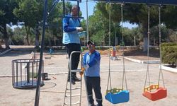 Didim'de park ve ortak kullanım alanlarında bakım seferberliği