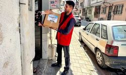 Efeler'de ihtiyaç sahibi ailelere gıda desteği